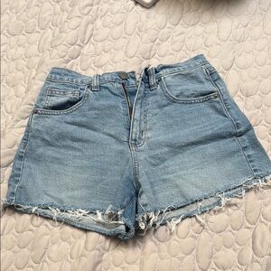 Universal Thread Blue Jean Shorts Distressed Cut-Off